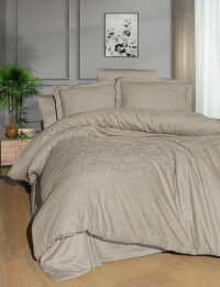 Постельное белье из бамбука KARVEN N057 BERMETTA SOIL 50х70 (2шт), 70х70 (2шт) евро