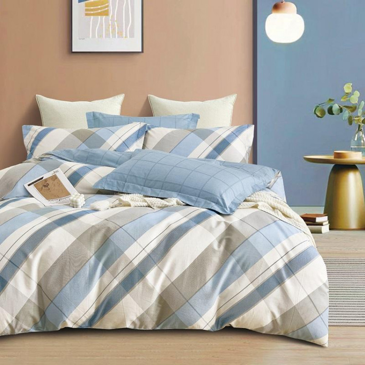 Постельное белье из твила TANGO утренняя прохлада 70х70 (2шт) 2-спальное