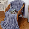Плед из велсофта АЛЬВИТЕК SOFT PLUSH CARRE 007-SP 150х200