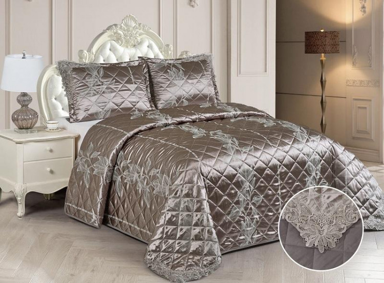 Покрывало с наволочками тонкое жаккардовое TANGO ARISTON ARI-38 240х260