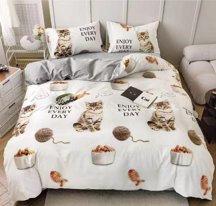 Постельное белье из сатина TANGO TS-X228 50х70 (1шт) и 70х70 (1шт) 1,5-спальное