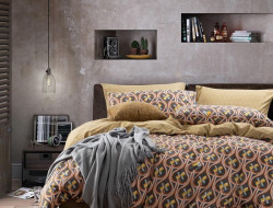 Постельное белье из микросатина TANGO DREAM FLY DF-295 50х70 (1шт), 70х70 (1шт) 1,5-спальное