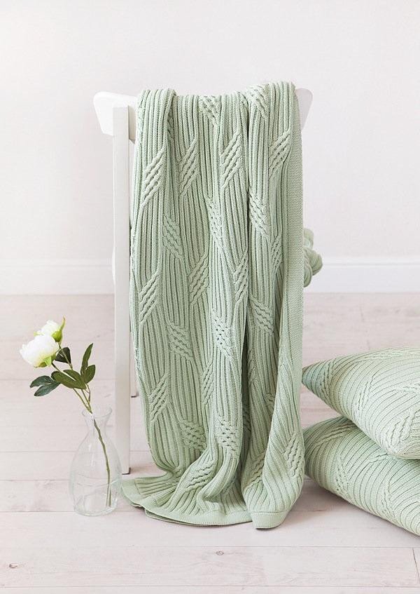 Плед LUXBERRY LUX 12 зеленое яблоко 150х200