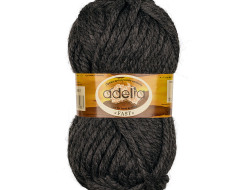 Пряжа ADELIA FAST №01 чернвя 78% акрил, 22% шерсть, 3 шт х 150 гр, 45 м +/- 2 м