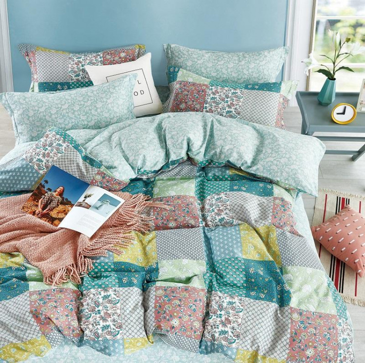 Постельное белье из сатина TANGO TS01-X277 50х70 (1шт) и 70х70 (1шт) 1,5-спальное