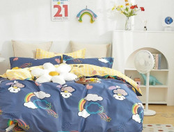 Постельное белье двухстороннее из твила TANGO TPIG-1594 50х70 (1шт), 70х70 (1шт) 1,5-спальное