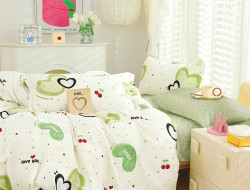 Постельное белье из твил-сатина TANGO love you 70х70 (2шт) 1,5-спальное