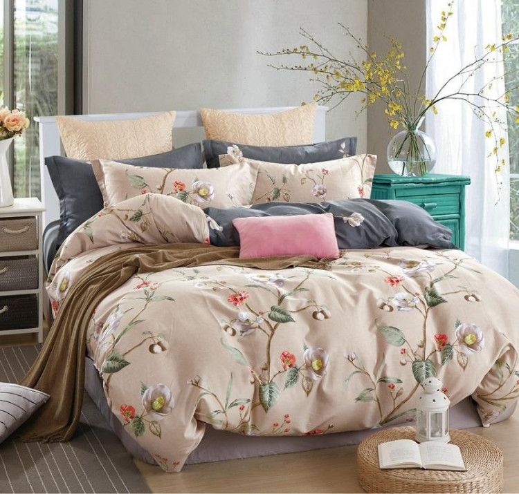 Постельное белье двухстороннее из твила TANGO TPIG-232 50х70 (1шт), 70х70 (1шт) 1,5-спальное