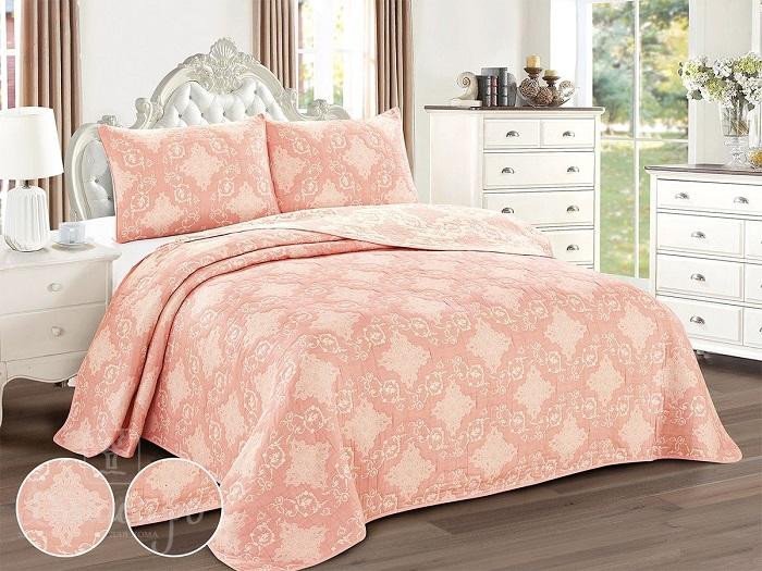 Покрывало тонкое хлопковое с наволочками CLEO MELODY 012-MY 230х250Н