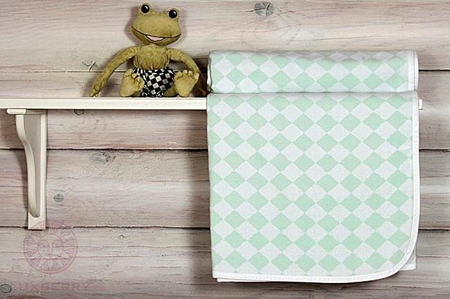 Плед LUXBERRY LUX 3313 зеленый 100х150