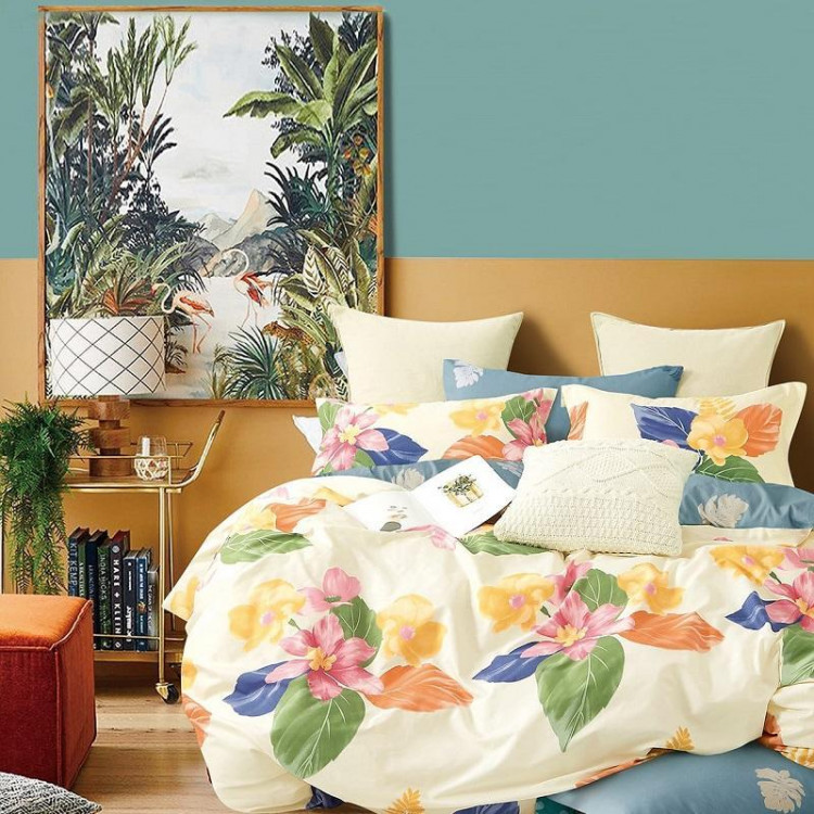 Постельное белье двухстороннее из твила TANGO TPIG-1609 50х70 (2шт) семейное