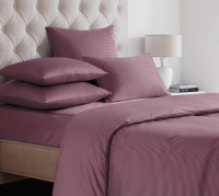 Пододеяльник из страйп-сатина SAILID ST-8-210х230 божоле 210х230