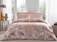 Постельное белье из сатина TAC DIGITAL REMY кофе евро