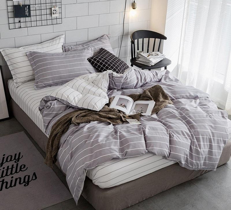 Постельное белье из микросатина TANGO DREAM FLY DF-304 50х70 (2шт) евро