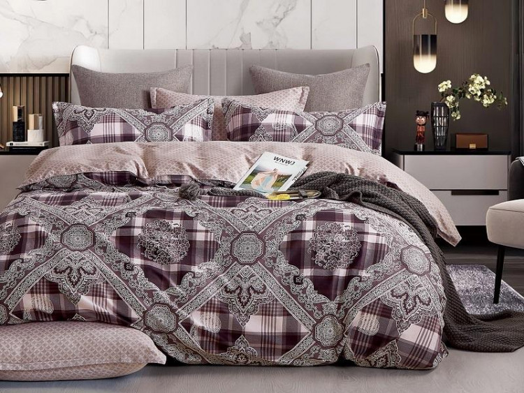 Постельное белье из премиального сатина SL ПРИМА 10920 1,5-спальное