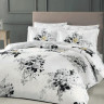 Постельное белье из сатина TAC DIGITAL LORRAINE серое евро