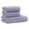 Комплект хлопковых махровых полотенец KARNA MATILDA сиреневый 50х90 (2шт) и 70х140 (1шт)
