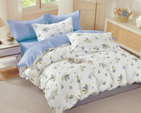 Постельное белье двухстороннее из твил-сатина SAILID BP-161-4 семейное