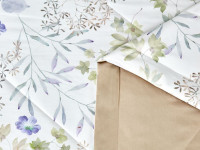 Постельное белье с летним одеялом из египетского хлопка Premium ASABELLA Гармония 50х70 (2шт) евро