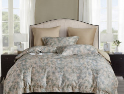 Постельное белье фланелевое из тенсела ASABELLA Паутинка 50х70 (2шт), 70х70 (2шт) евро