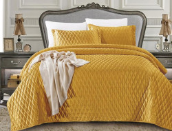 Покрывало с наволочками тонкое велюровое TANGO ARABESQUE ARA-13 240х260