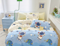 Постельное белье из твил-сатина TANGO happy spece 50х70 (2шт) 1,5-спальное