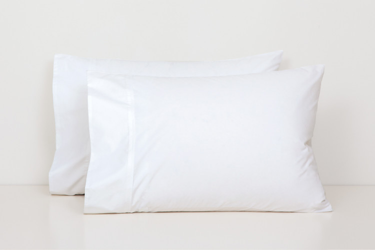 Наволочка из сатина BOVI 03437 БАЗОВАЯ белая 50х70