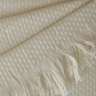 Плед из хлопка и тенсела CASUAL AVENUE FRESNO ivory 240х250