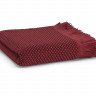 Плед из хлопка и тенсела CASUAL AVENUE FRESNO red wine 240х250