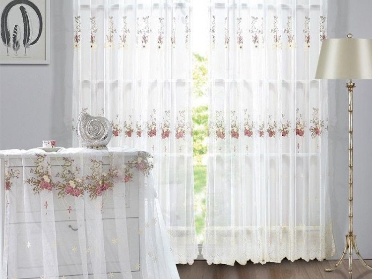 Комплект вуалей ASABELLA A06 270х275 (2шт) белый