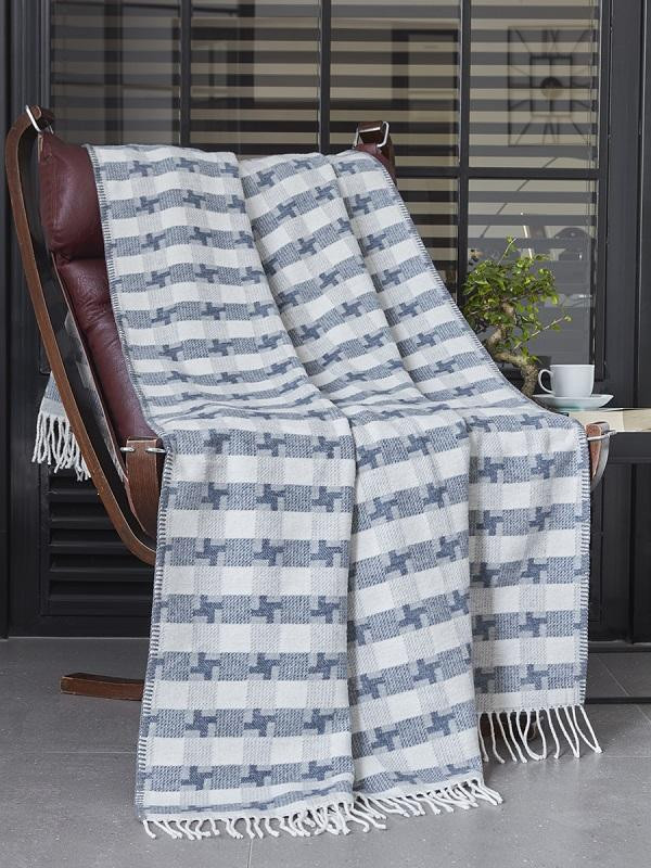 Плед хлопковый с акрилом KARNA SOLNA 130х170