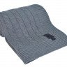Плед вязанный акриловый CASUAL AVENUE BOSTON gray 130х170