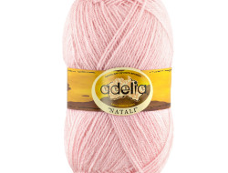 Пряжа ADELIA NATALI №30 светло-розовая 100% акрил, 10 шт х 50 гр, 300 м +/- 10 м