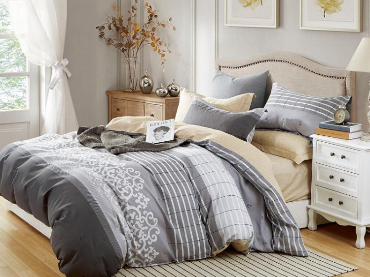 Постельное белье из премиального сатина SL ПРИМА 10917 2-спальное