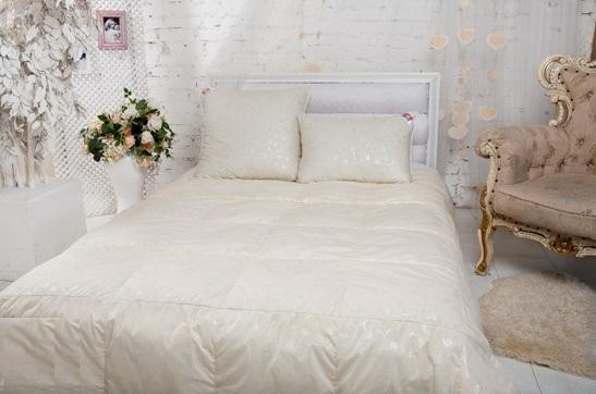 Одеяло пуховое Легкие Сны ТЕССА 172х205 всесезонное