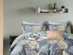 Постельное белье из твил-сатина TANGO грауста 50х70 (1шт), 70х70 (1шт) 1,5-спальное