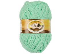 Пряжа ADELIA SOFIA №22 светло-зеленая 100% полиэстер, 10 шт х 50 гр, 90 м +/- 6 м