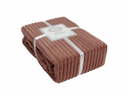 Плед из полиэстера KARVEN SUPER SOFT P941 DIAS сухая роза 160х220