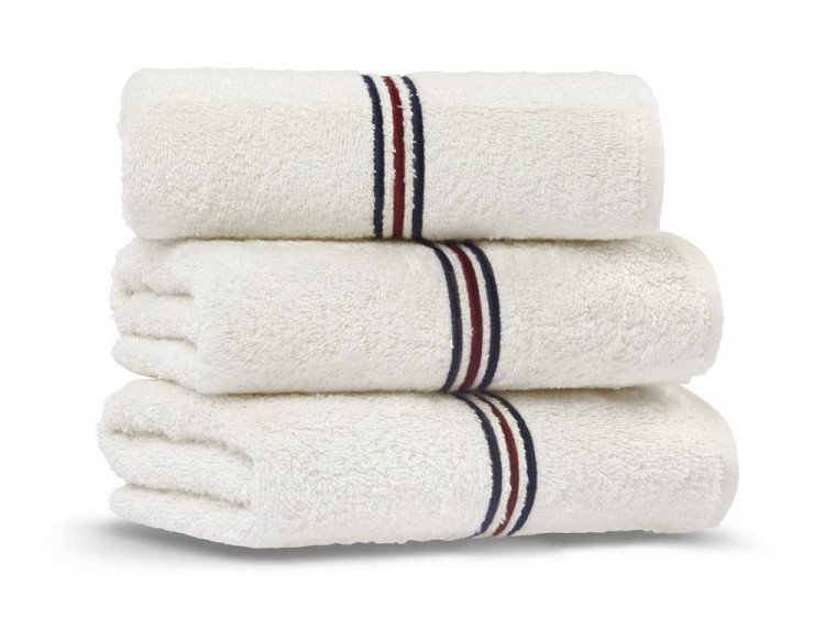 Полотенце махровое из хлопка CASUAL AVENUE TOSCANA red wine/deep blue 50х90