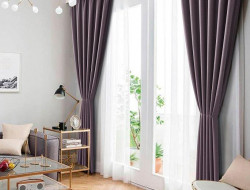 Комплект штор из рогожки TANGO NATURE N-11 200х272 (2шт)