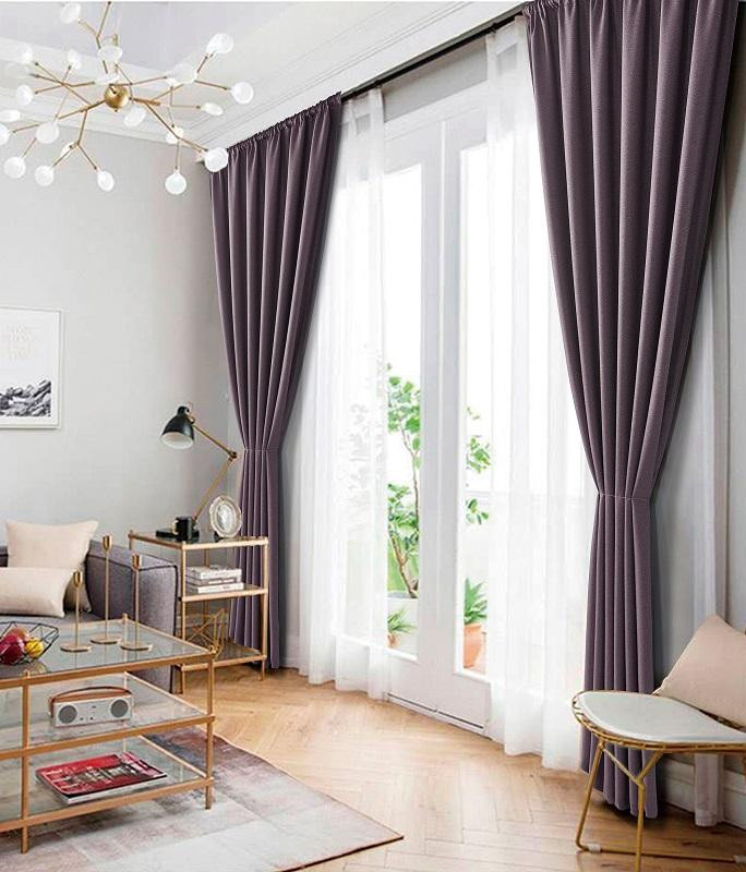 Комплект штор из рогожки TANGO NATURE N-11 200х272 (2шт)