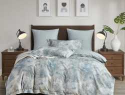 Постельное белье из фланели-люкс ASABELLA Лесные травы 50х70 (2шт) и 70х70 (2шт) евро