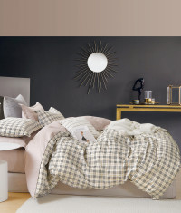 Постельное белье из твил-сатина TANGO классика в клетку 70х70 (2шт) семейное