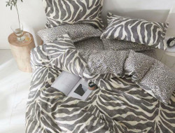 Постельное белье из микросатина TANGO DREAM FLY DF-101 50х70 (1шт), 70х70 (1шт) 1,5-спальное