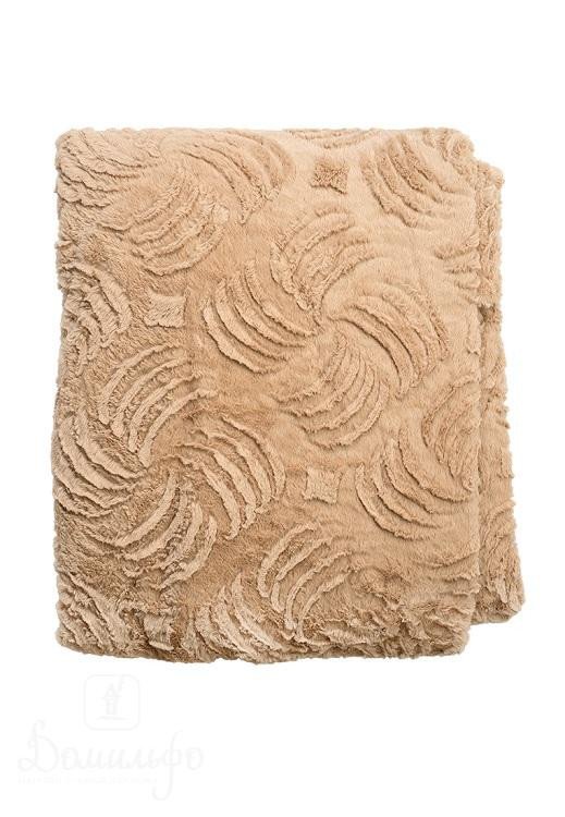 Покрывало из искусственного меха CLORIS ПАРЕЙРО кофе 220х240