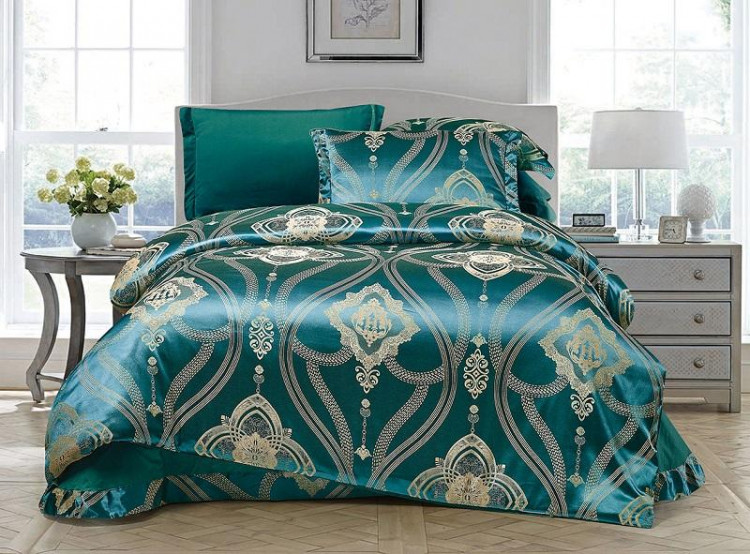 Постельное белье жаккардовое CRISTELLE CJ-55 LA COLLECTION DU LOUVRE евро