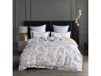 Постельное белье из египетского хлопка Premium ASABELLA Акварель 50х70 (2шт) и 70х70 (2шт) семейное