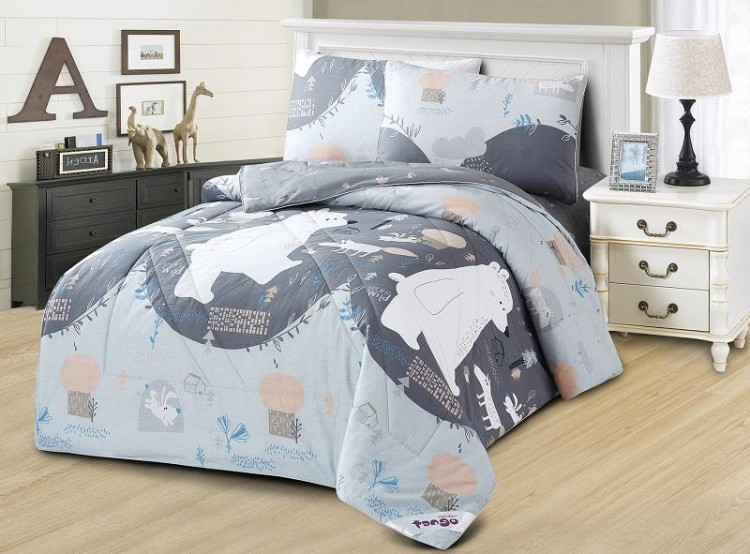 Постельное белье из твила с одеялом TANGO PRIMAVERA W-60 50х70 (2шт) евро