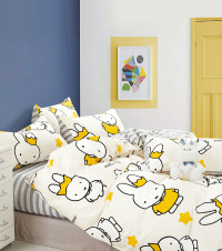 Постельное белье из твил-сатина TANGO miffy 50х70 (2шт) 2-спальное