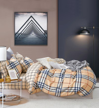 Постельное белье из твил-сатина TANGO барбарис 50х70 (2шт), 70х70 (2шт) евро